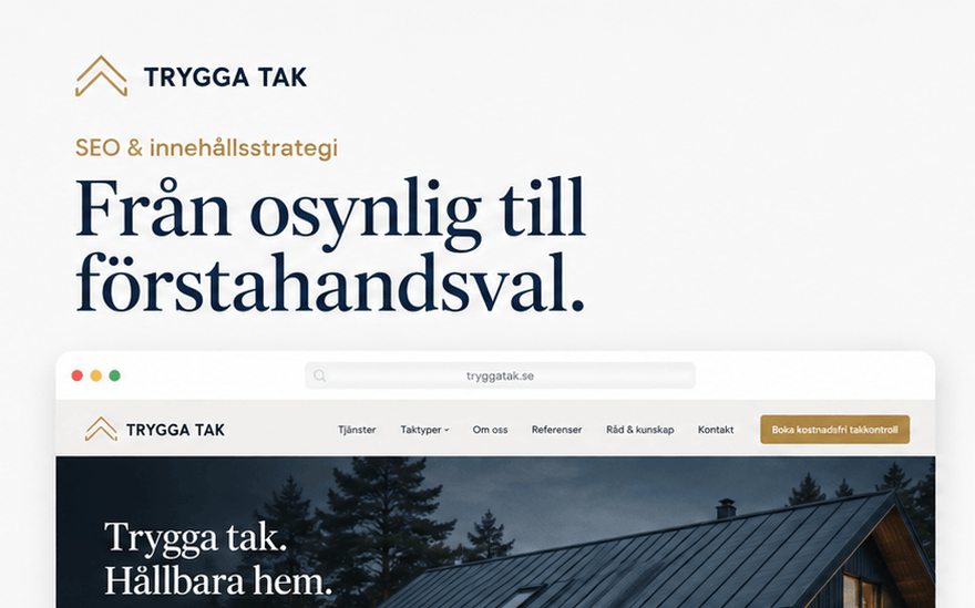 Innehålls- och SEO-arbete